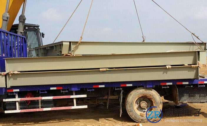 3月19日祝賀湖南華宇水利建造工程采購1臺(tái)工程工地用100噸地磅